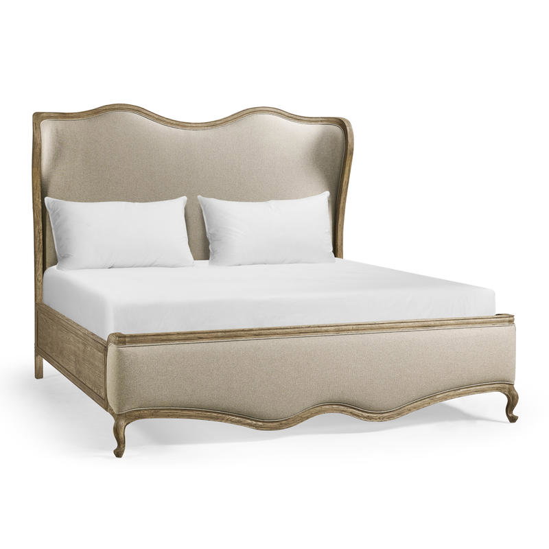 Jonathan Charles 491287-FDO-K Echo Canyon Upholstered Bed