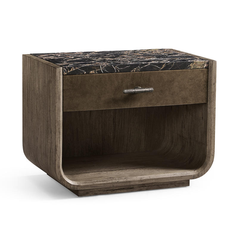 Jonathan Charles 491267-TDA Stone Ridge Nightstand Dark