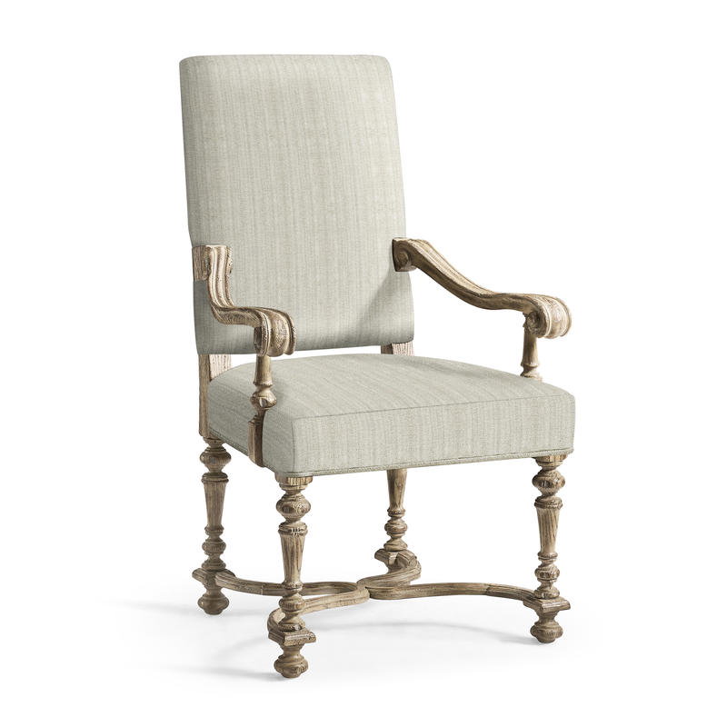 Jonathan Charles 491234-TGO-AC-U3 Sagehill Fabric Arm Chair