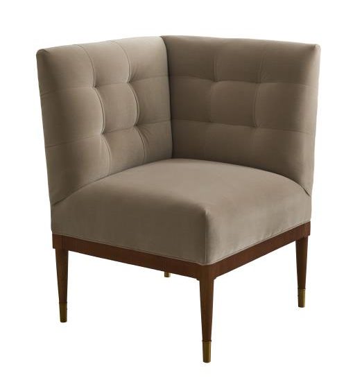 Hickory Chair HC1320-49 Laurent Banquette Corner Chair Hickory Chair HC1320-49 Laurent Banquette Corner Chair