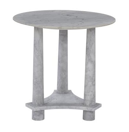 Hickory Chair HCP9168-STK Ivo Carrera Marble End Table