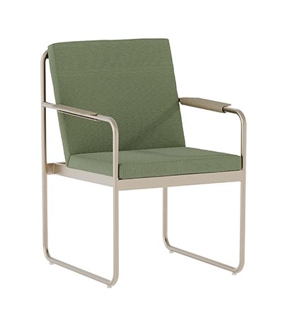 Tropitone 132437 Mirage Cushion Dining Chair