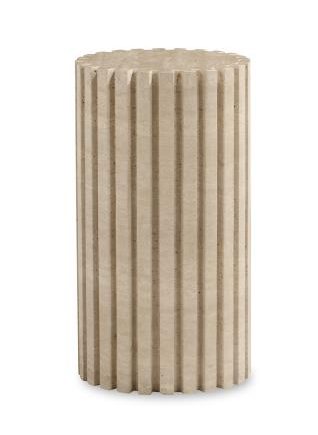 Century Furniture SF6250 Abruzzi Spot Table Travertine