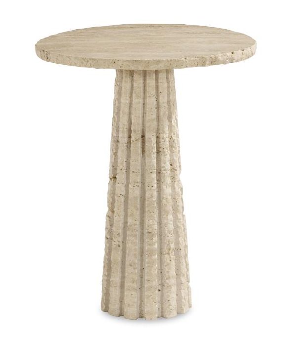 Century Furniture SF6251 Barco Accent Table Travertine