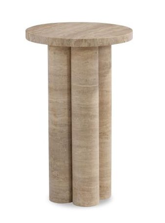 Century Furniture SF6253 Tivoli Spot Table Travertine