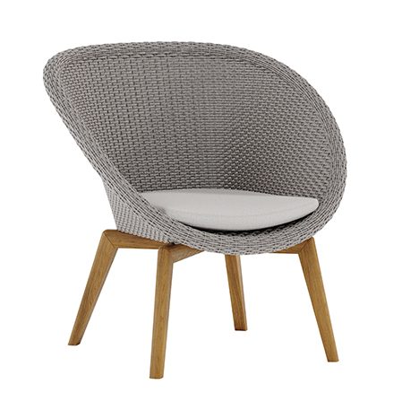 Tropitone 1L241105 Nico Lounge Chair with Seat Cushion