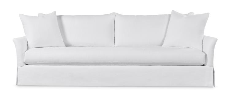 Century Furniture TS-SG9-4001-2SK Saint Michel Skirted Sofa