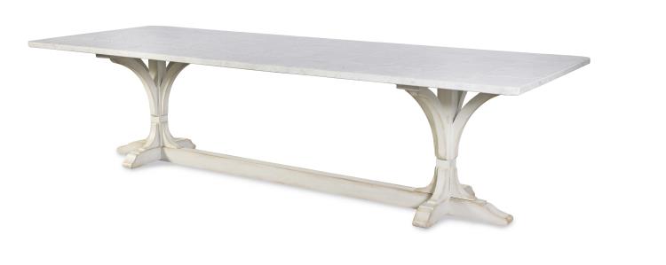 Century Furniture TSA-304S-120-V1 Lucca 120 Inch Dining Table Stone Top Century Furniture TSA-304S-120-V1 Lucca 120 Inch Dining Table Stone Top