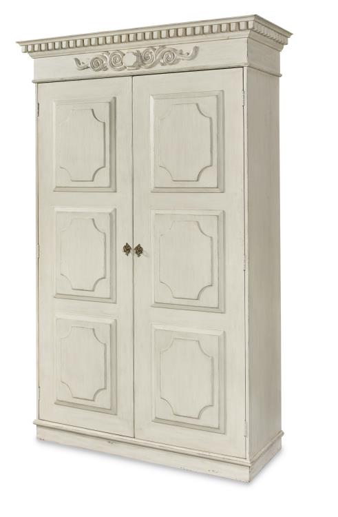 Century Furniture TSA-774-V2 Fountainebleau Wardrobe Swedish Aged Cream