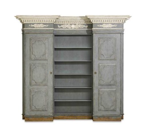 Century Furniture TSA-775-V1 Grande Fountainebleau Bibliotheque Swedish Aged