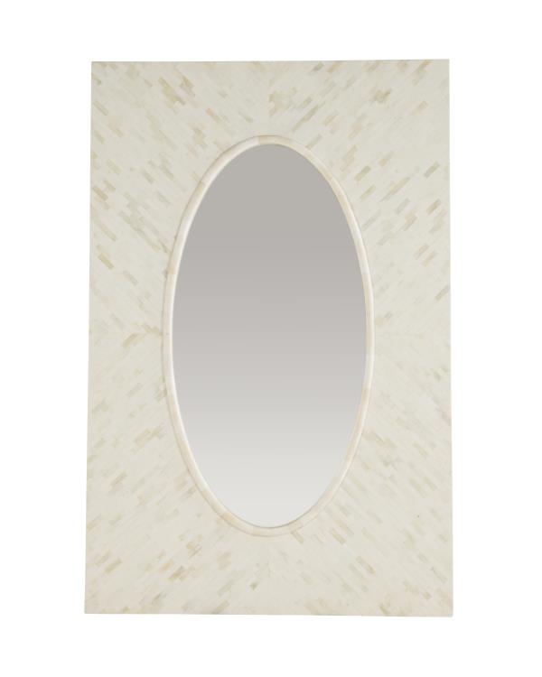 Maitland Smith 8432-28 Large Bone Mirror