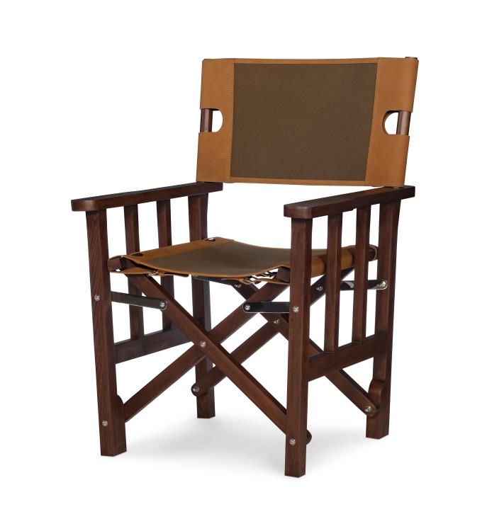 Maitland Smith 8470-43 Felix Camp Chair Olive