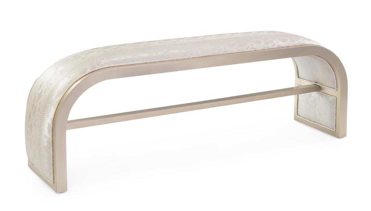John Richard AMF-1344-1089-AS Aintree Curved Bench