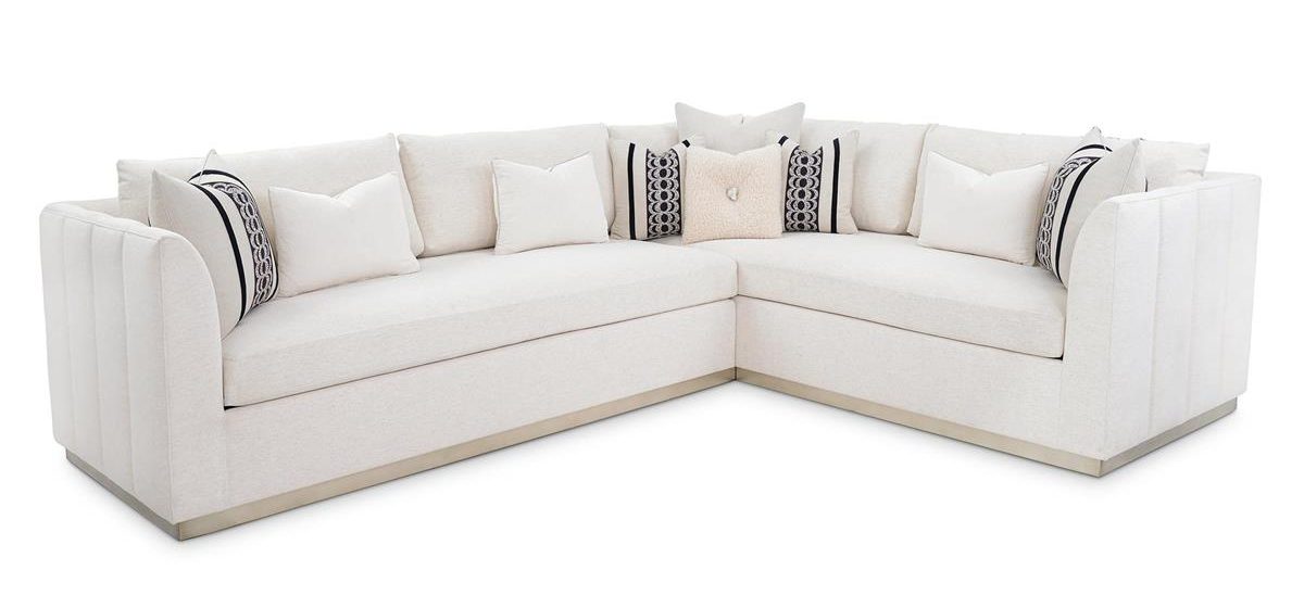 John Richard AMF-1683V226-1109-AS Paris L-Sectional Sofa Left-Facing