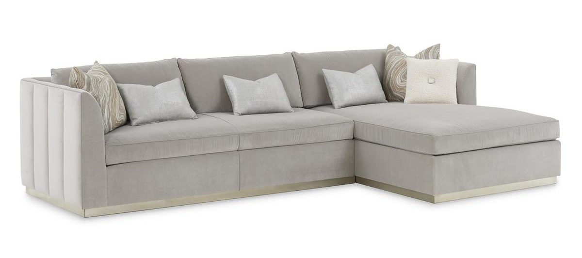 John Richard AMF-1684V226-2223-AS Paris Chaise Sectional R-Sofa