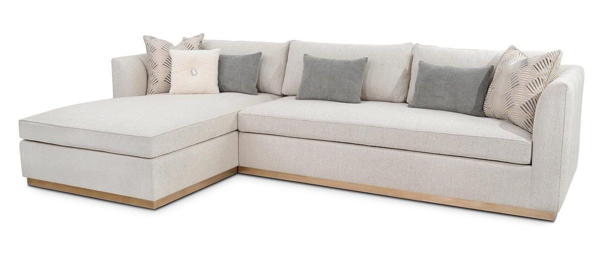 John Richard AMF-1711V229-2209-AS Paris Chaise Sectional L-Sofa