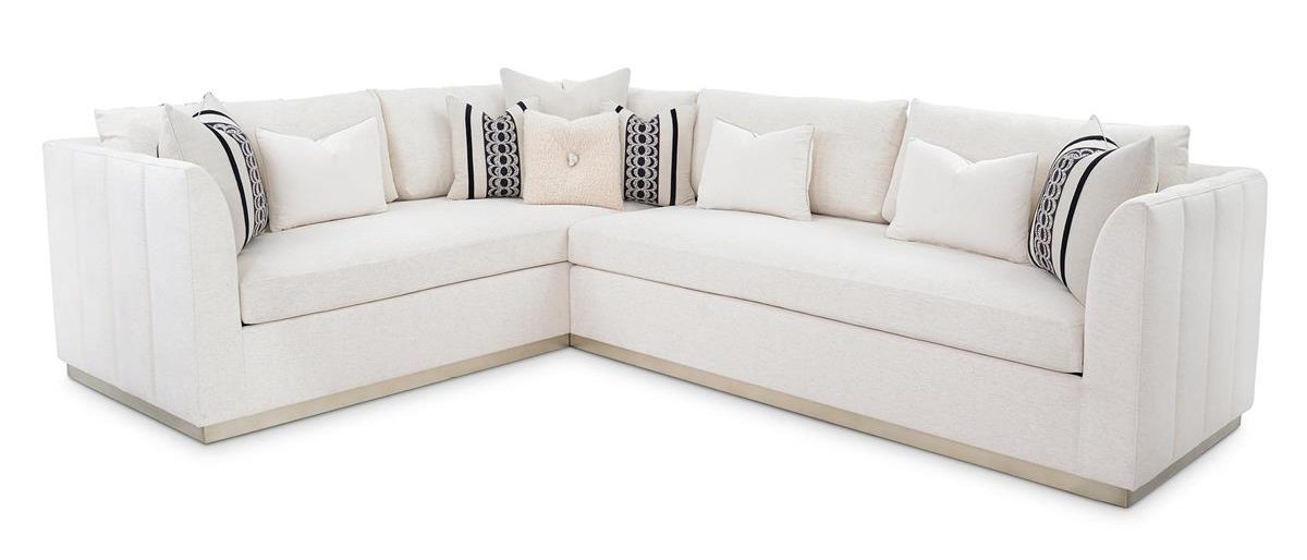 John Richard AMF-1712V226-1109-AS Paris L-Sectional Sofa Right-Facing