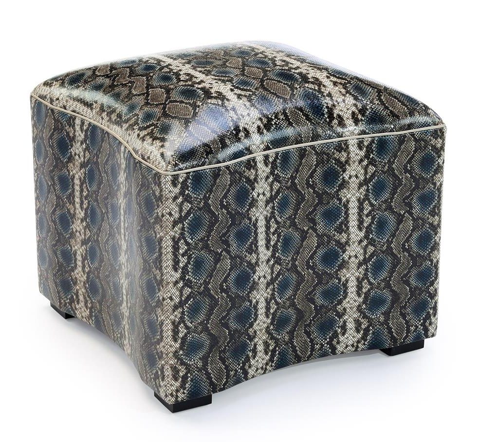 John Richard AMQ-1207-2182-AS Curved Ottoman - 2182