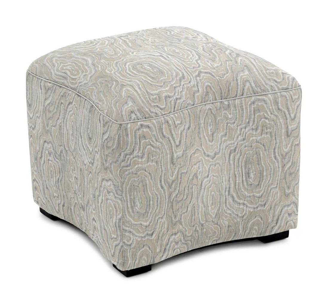 John Richard AMQ-1207-3038-AS  Curved Ottoman – 3038