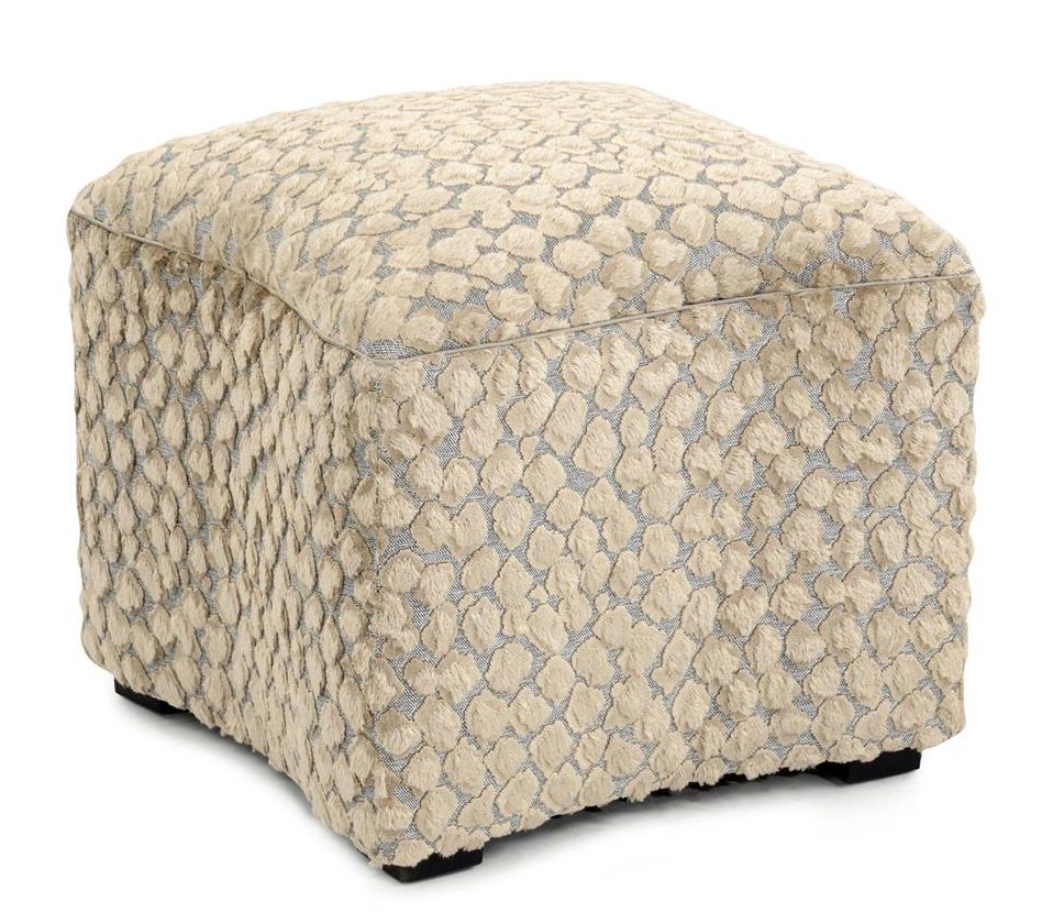 John Richard AMQ-1207-6007-AS Curved Ottoman – 6007