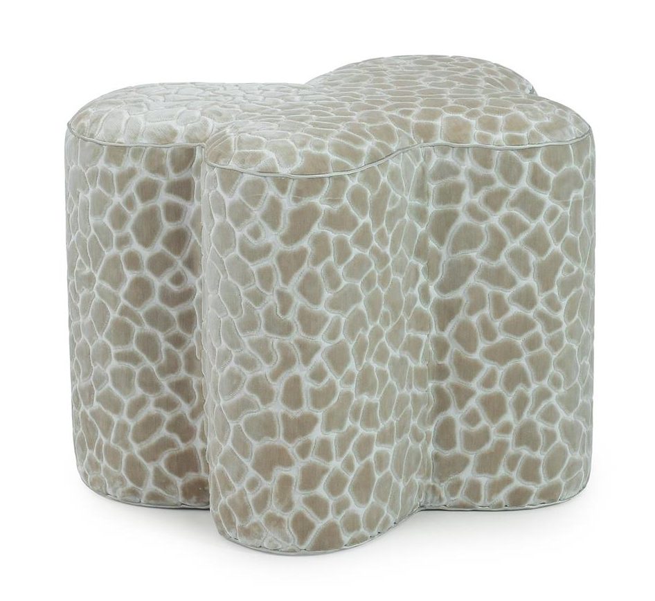 John Richard AMQ-1218-2234-AS Mariposa Small Ottoman – 2234