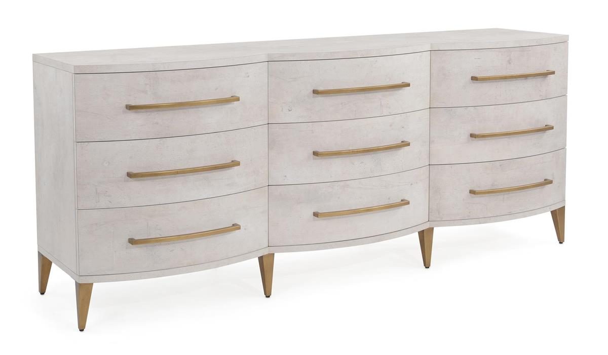 John Richard EUR-01-0408 Traviso Nine Drawer Chest of Drawers