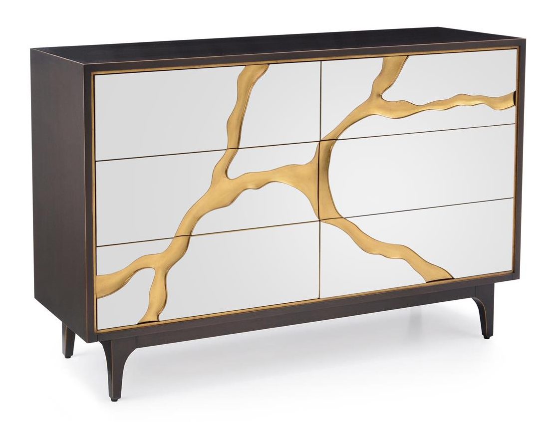 John Richard EUR-01-0419 Ravine Six Drawer Chest of Drawers