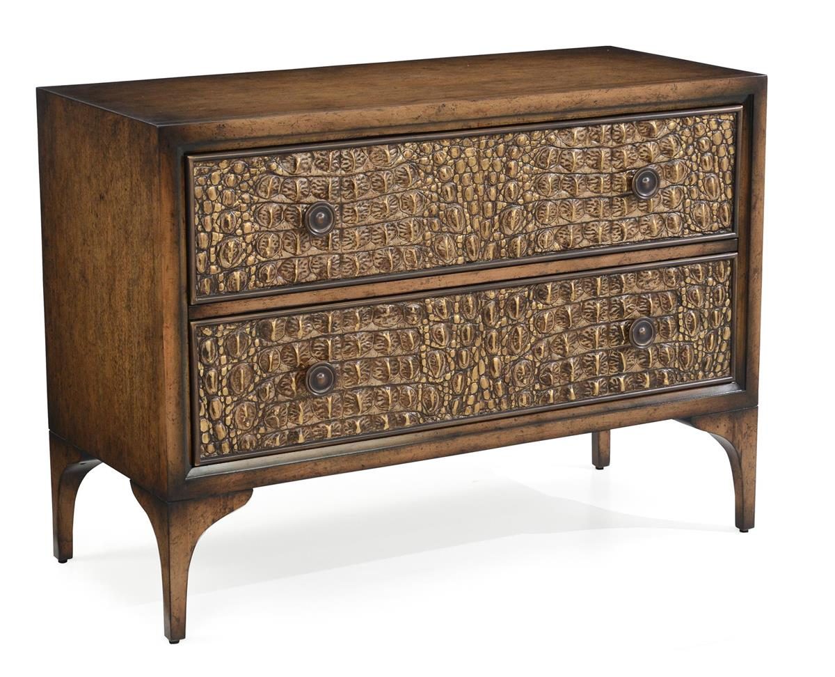 John Richard EUR-01-0467 Luce Dorata Night Table