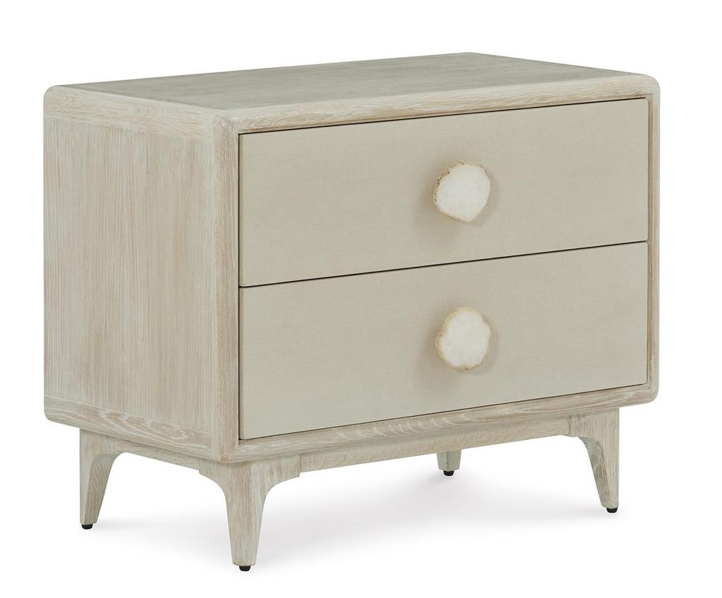 John Richard EUR-01-0494 Alba Two Drawer Nightstand