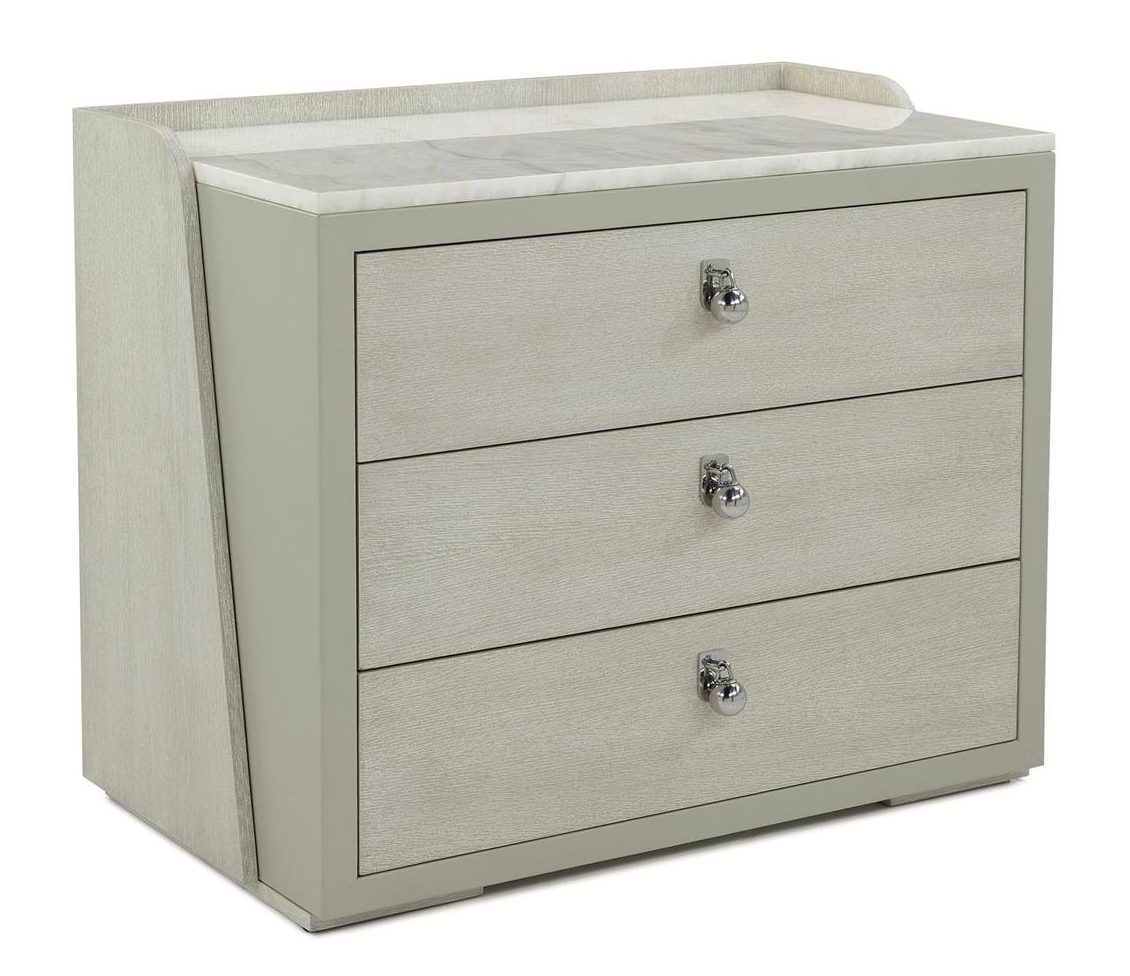 John Richard EUR-01-0513 Metro Three Drawer Nightstand