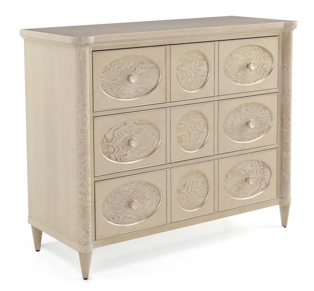 John Richard EUR-01-0515 Gwendolyn Three Drawer Chest John Richard EUR-01-0515 Gwendolyn Three Drawer Chest