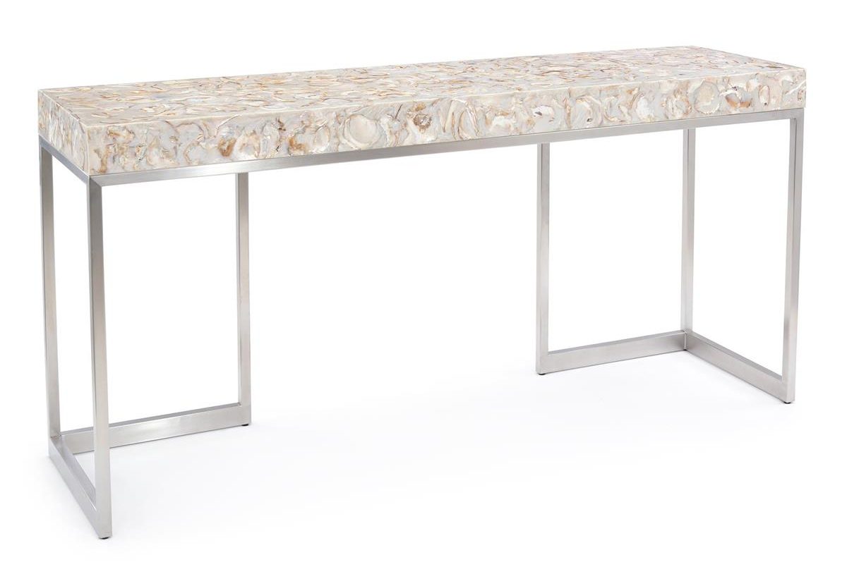 John Richard EUR-02-0333 Capiz Shell Console Table
