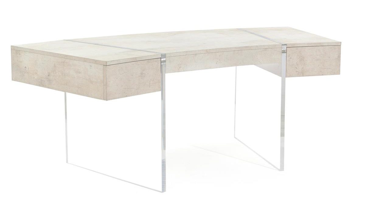 John Richard EUR-02-0339 Loftus Side Drawer Curved Desk