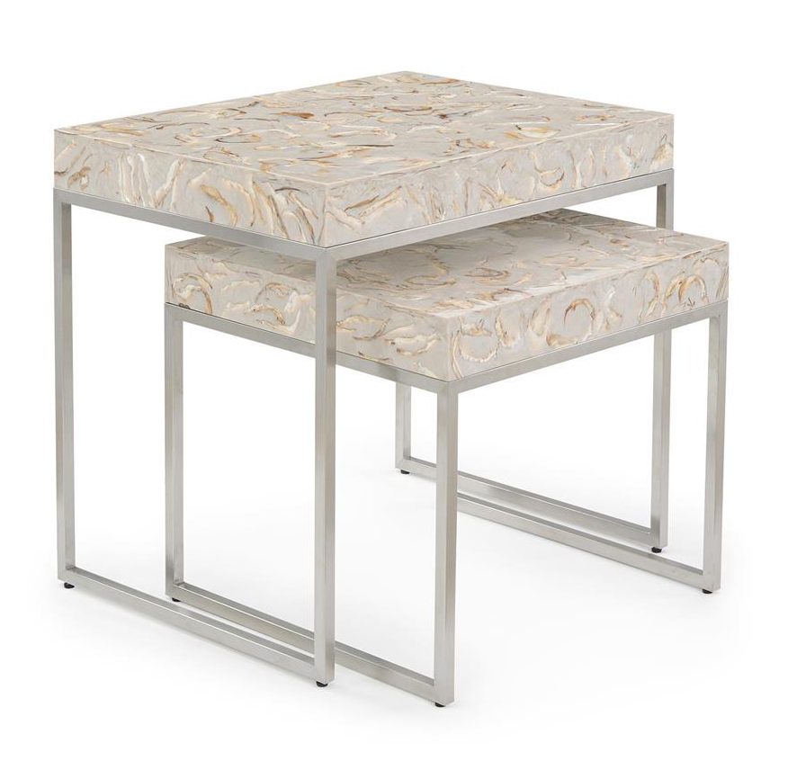 John Richard EUR-03-0812S2 Botta Nesting Side Tables