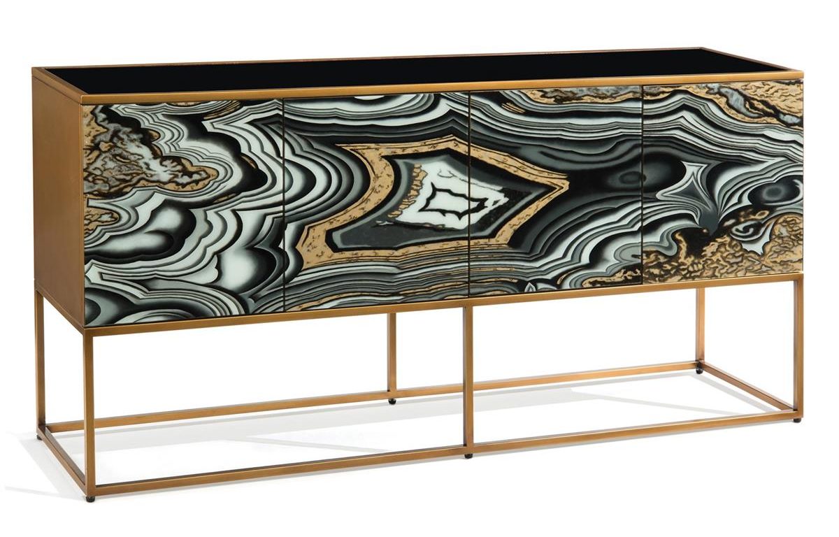 John Richard EUR-04-0401 I Dream of Agate Four Door Cabinet