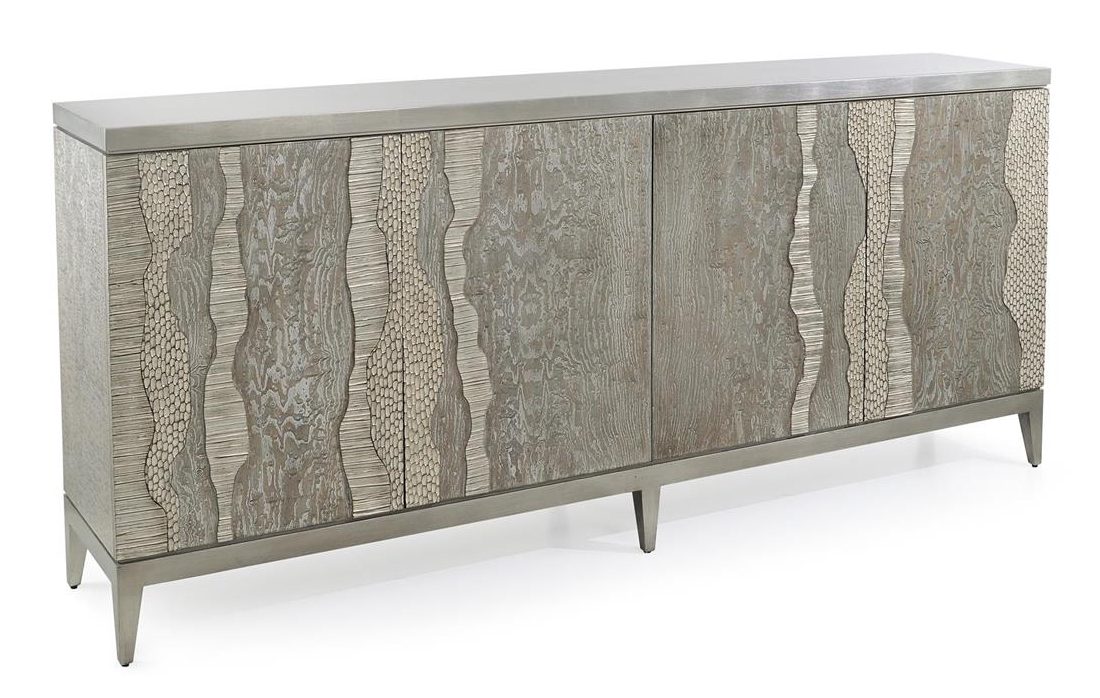John Richard EUR-04-0728 River’s Edge Silver Credenza