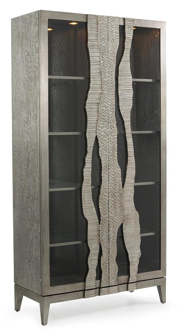 John Richard EUR-04-0732 River’s Edge Silver Display Cabinet