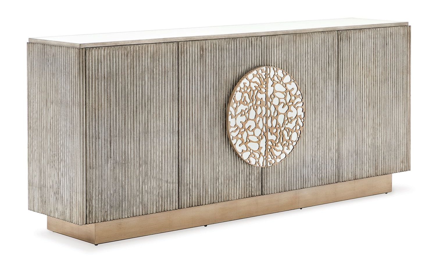 John Richard EUR-04-0777 Moon Shadow Four Door Credenza