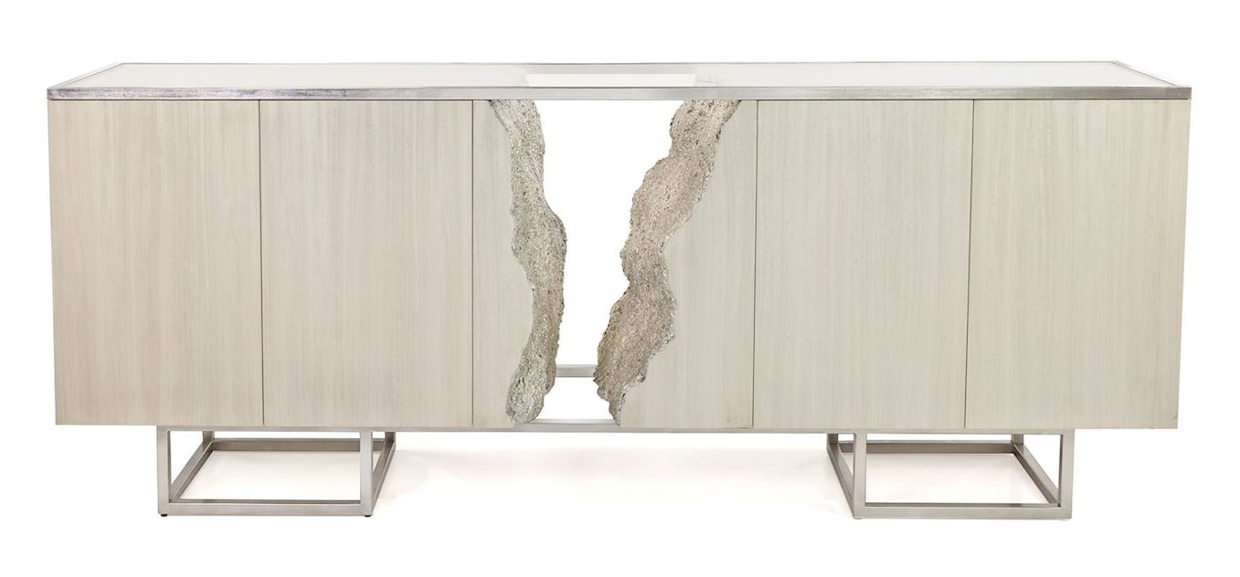 John Richard EUR-04-0808 Terra Four Door Credenza White
