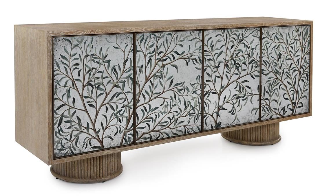 John Richard EUR-04-0868 Olive Branch Four Door Credenza