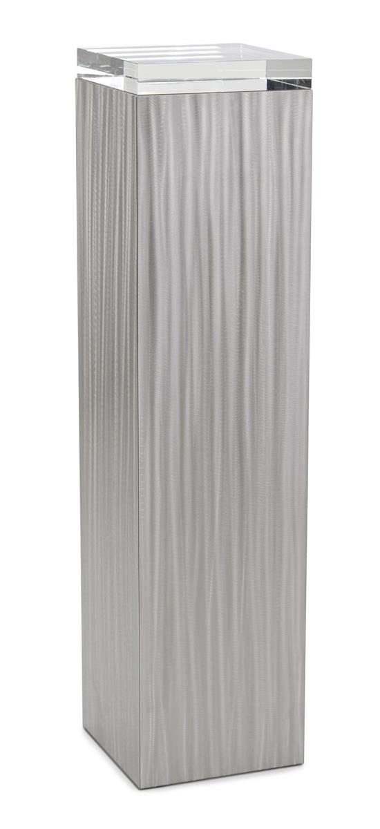 John Richard EUR-08-0106 Lucena Brushed Stainless Steel Pedestal I