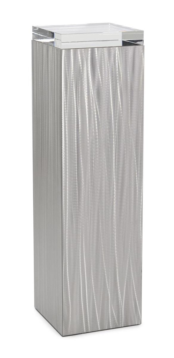John Richard EUR-08-0107 Lucena Brushed Stainless Steel Pedestal II