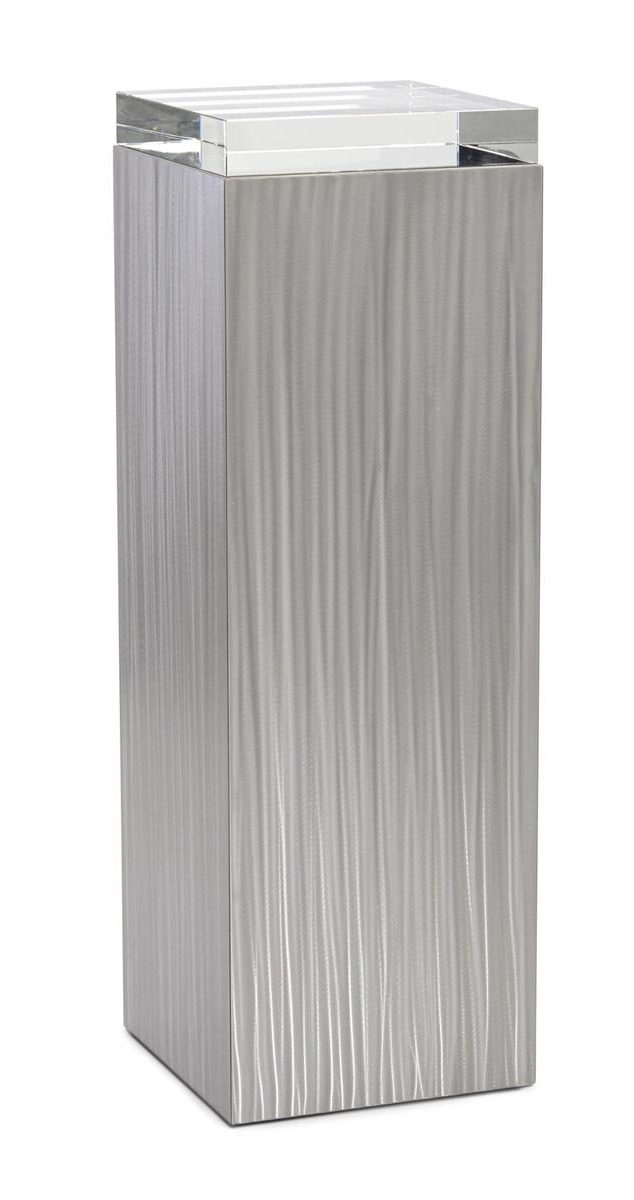 John Richard EUR-08-0108 Lucena Brushed Stainless Steel Pedestal III