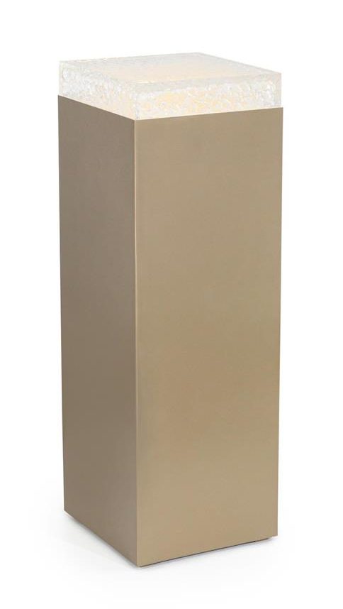 John Richard EUR-08-0142 Edda Pedestal IV Antique Brass