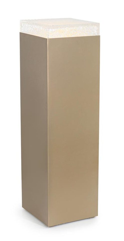 John Richard EUR-08-0145 Edda Pedestal III Antique Brass