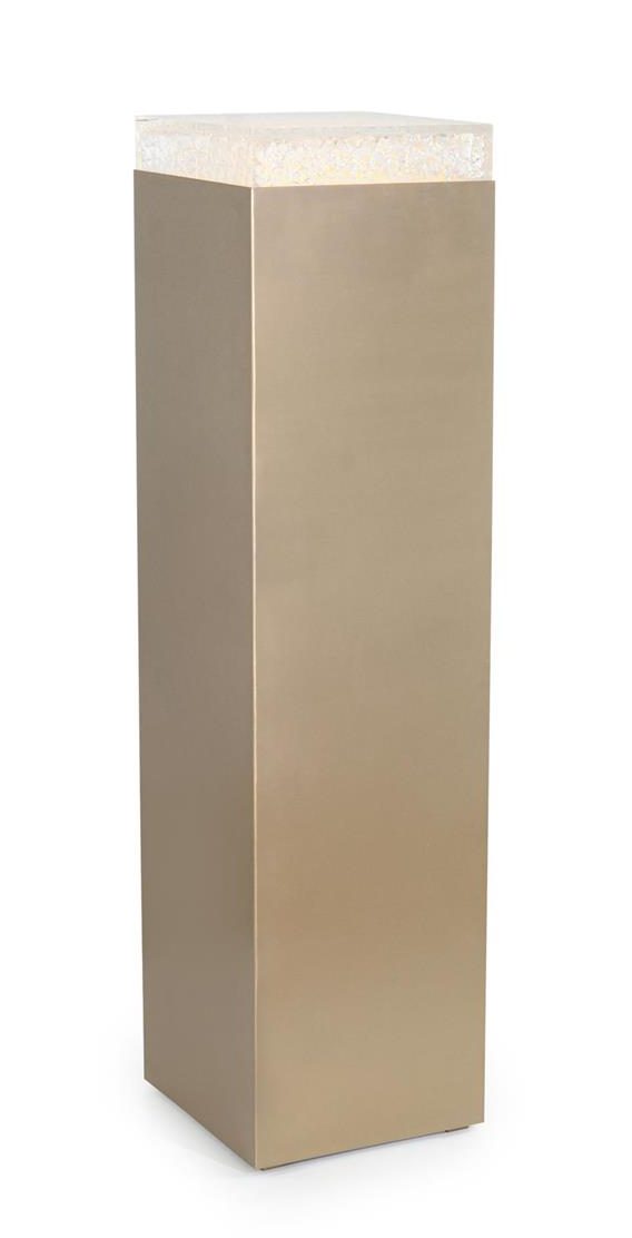 John Richard EUR-08-0148 Edda Pedestal II Antique Brass