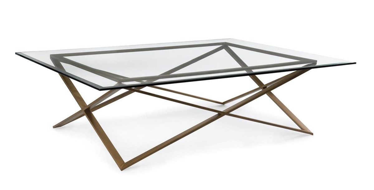 John Richard JFD-0049 Constructivist Bronze Coffee Table John Richard JFD-0049 Constructivist Bronze Coffee Table