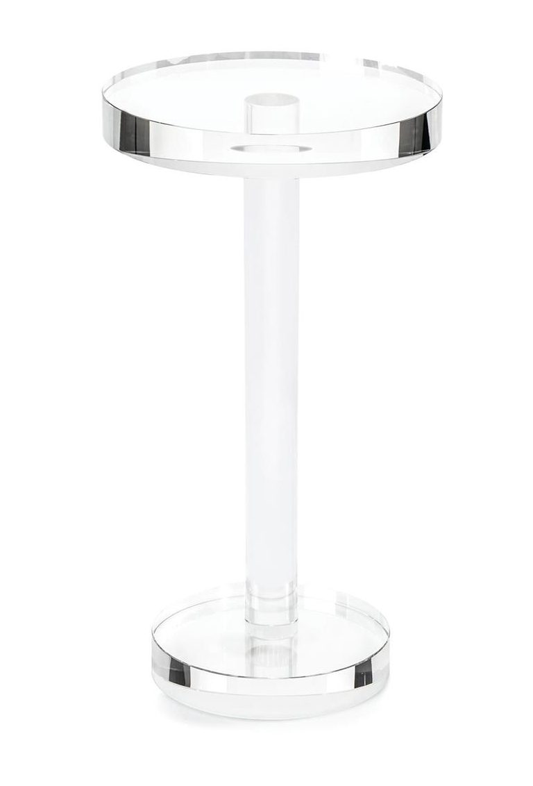 John Richard JFD-0087 Round Crystal Martini Table