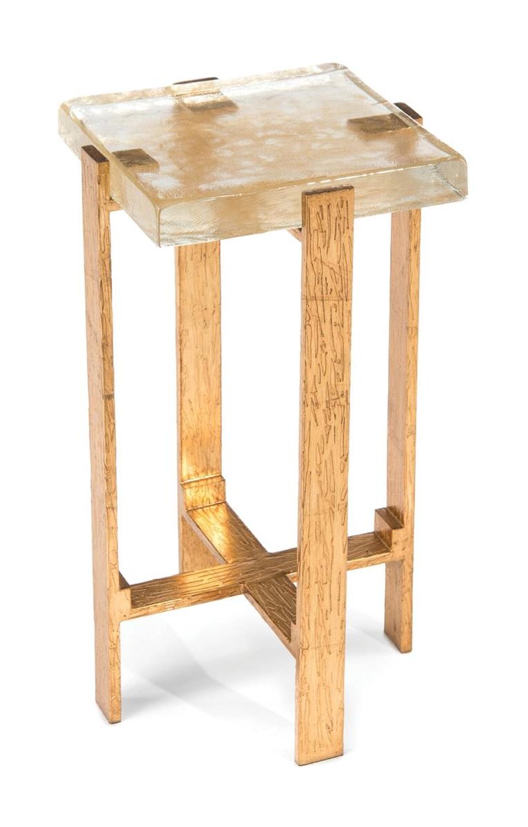 John Richard JFD-0107 Gold Dusted Martini Table