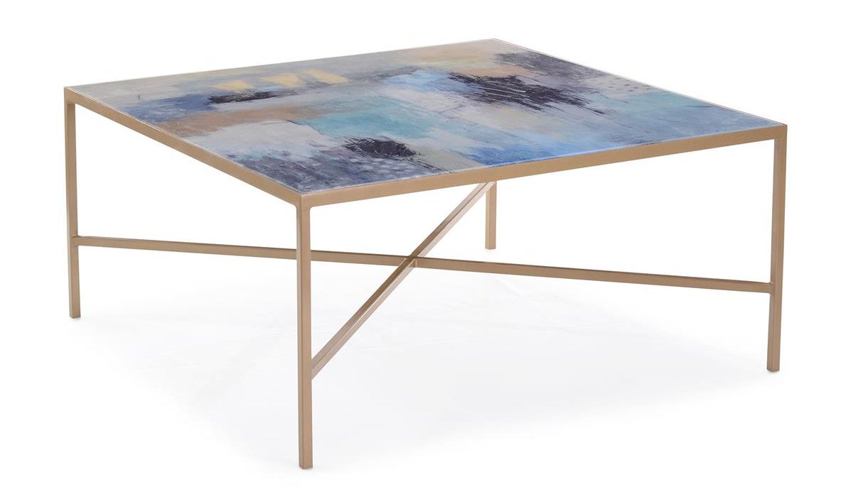 John Richard JFD-0163 Susan Godwins Miles Apart Cocktail Table